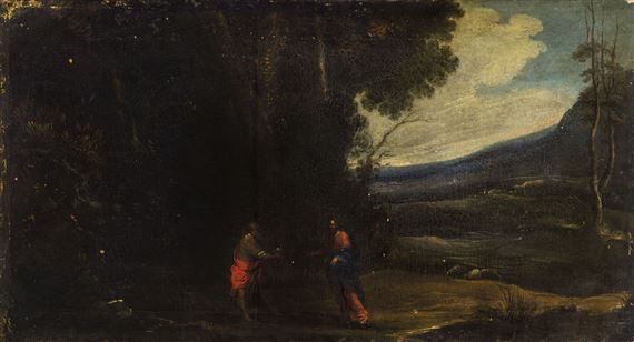 Giovanni Lorenzo Bertolotto | Le tentazioni di Gesù nel deserto | MutualArt