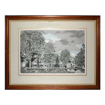 メル・ハンター Mel Hunter リトグラフ 額装 版画 E Mel Hunter | 160 Artworks at Auction | MutualArt
