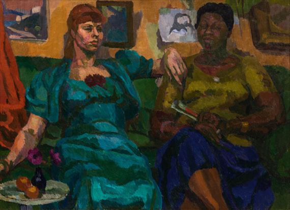 Girlfriends by Hans Böhler, 1938