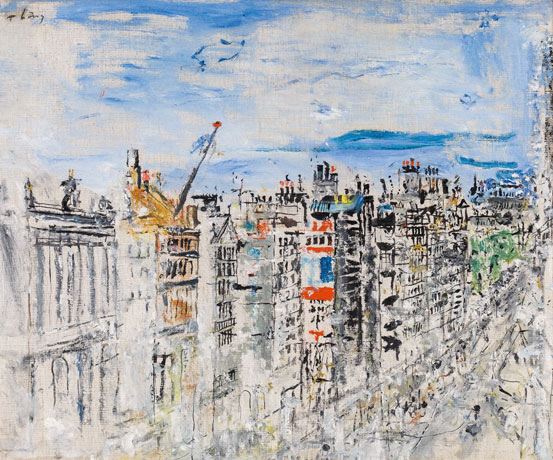 View of Paris by Wilhelm Thöny, 1933-1936