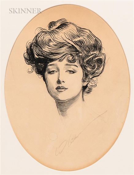 Charles Dana Gibson | The Gibson Girl | MutualArt