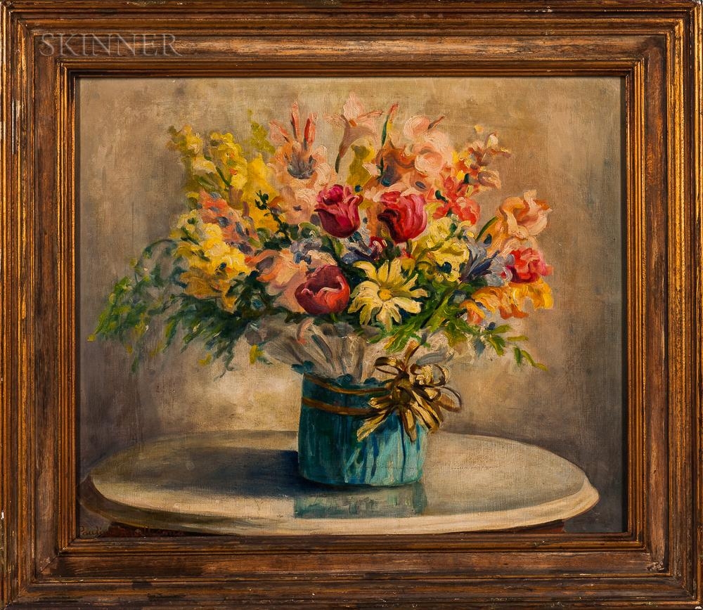 Floral Still Life by Pauline Williams
