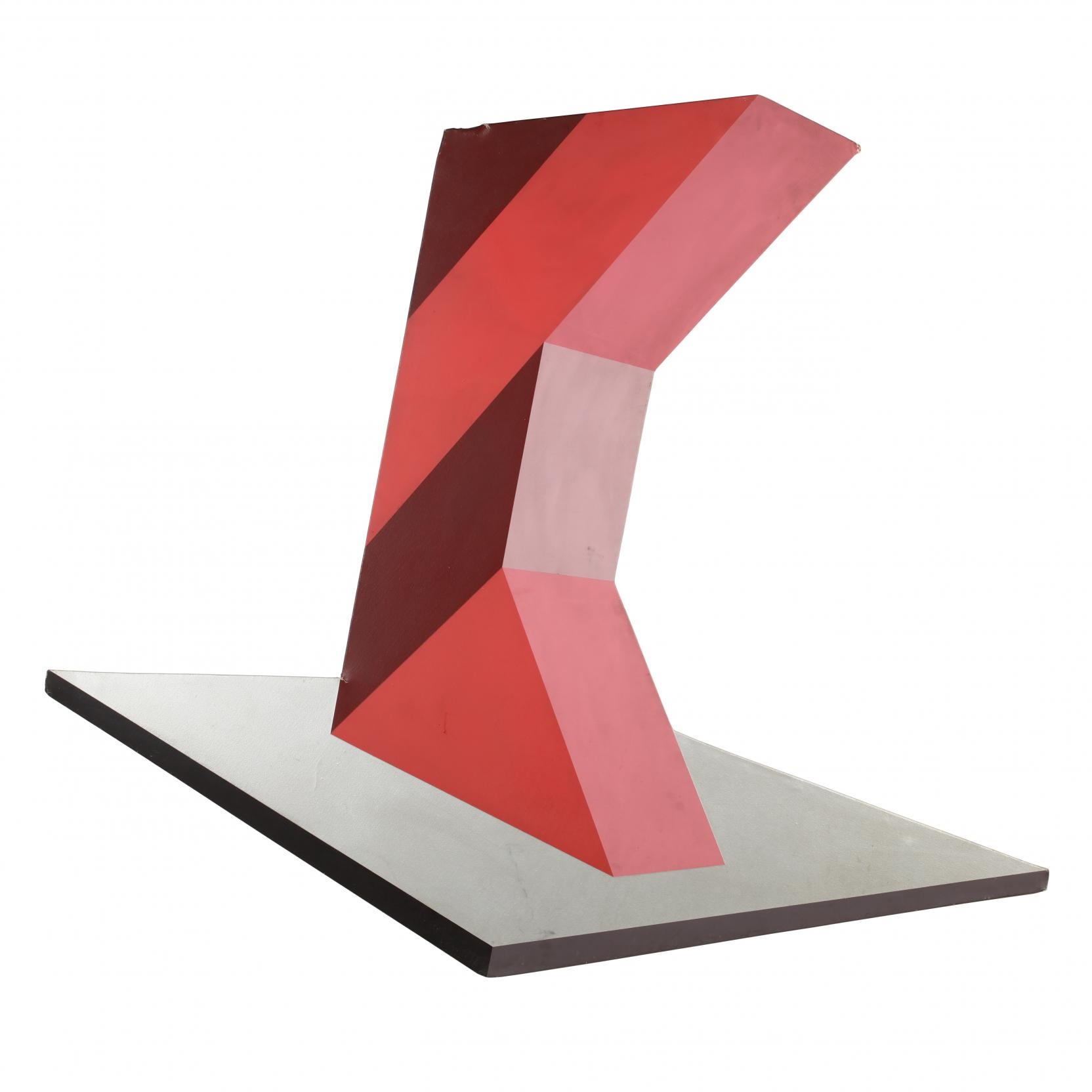 Artwork by Eric Rudd, Kiki, Made of oil on shaped canvas