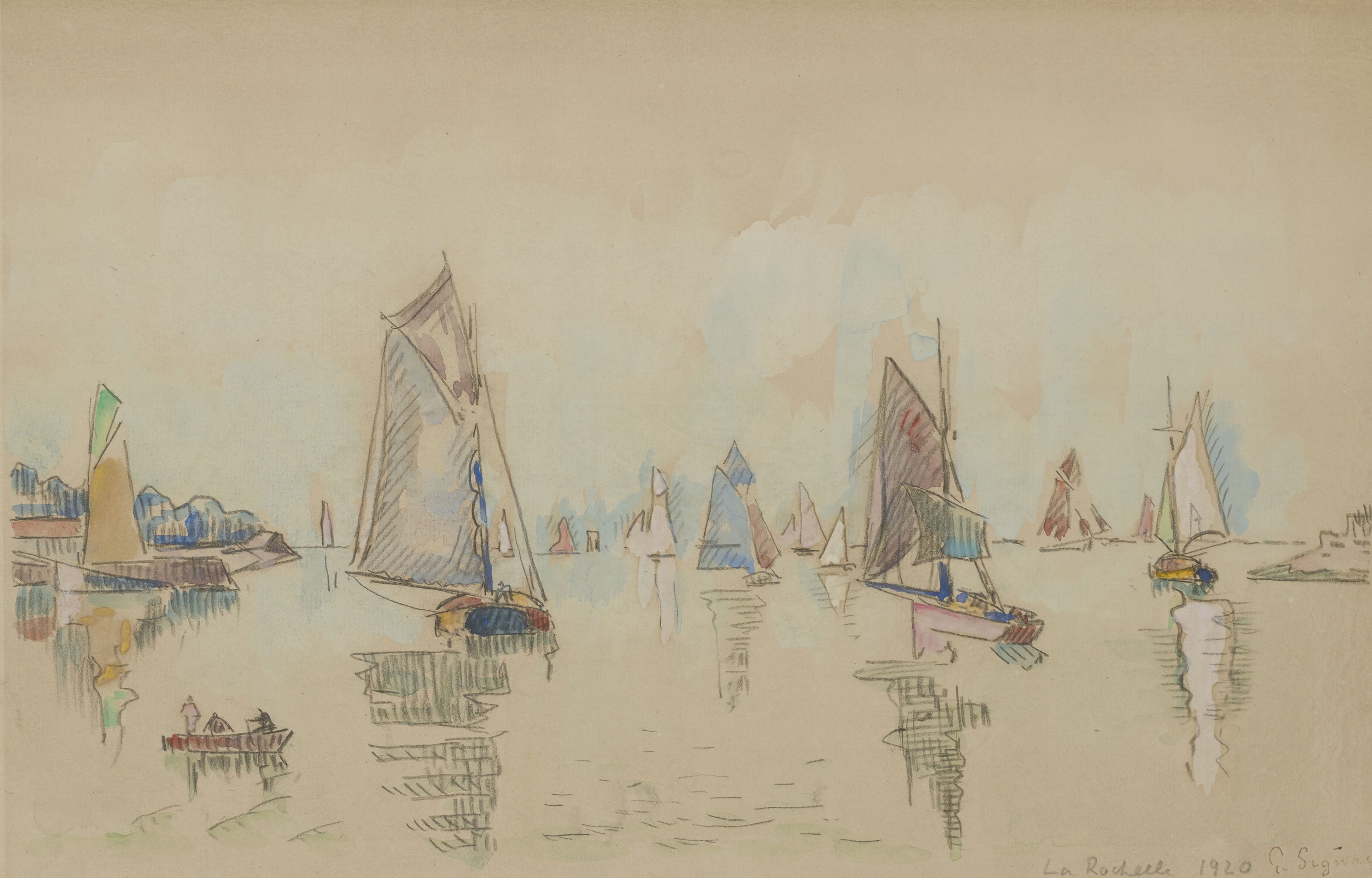 Paul Signac La Rochelle (1920) MutualArt