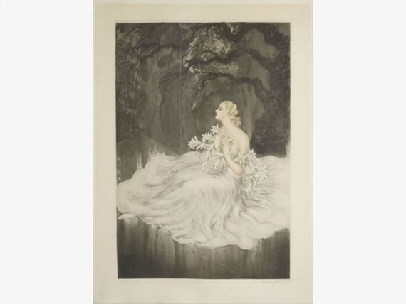 Louis Icart | Les orchidées (1937) | MutualArt