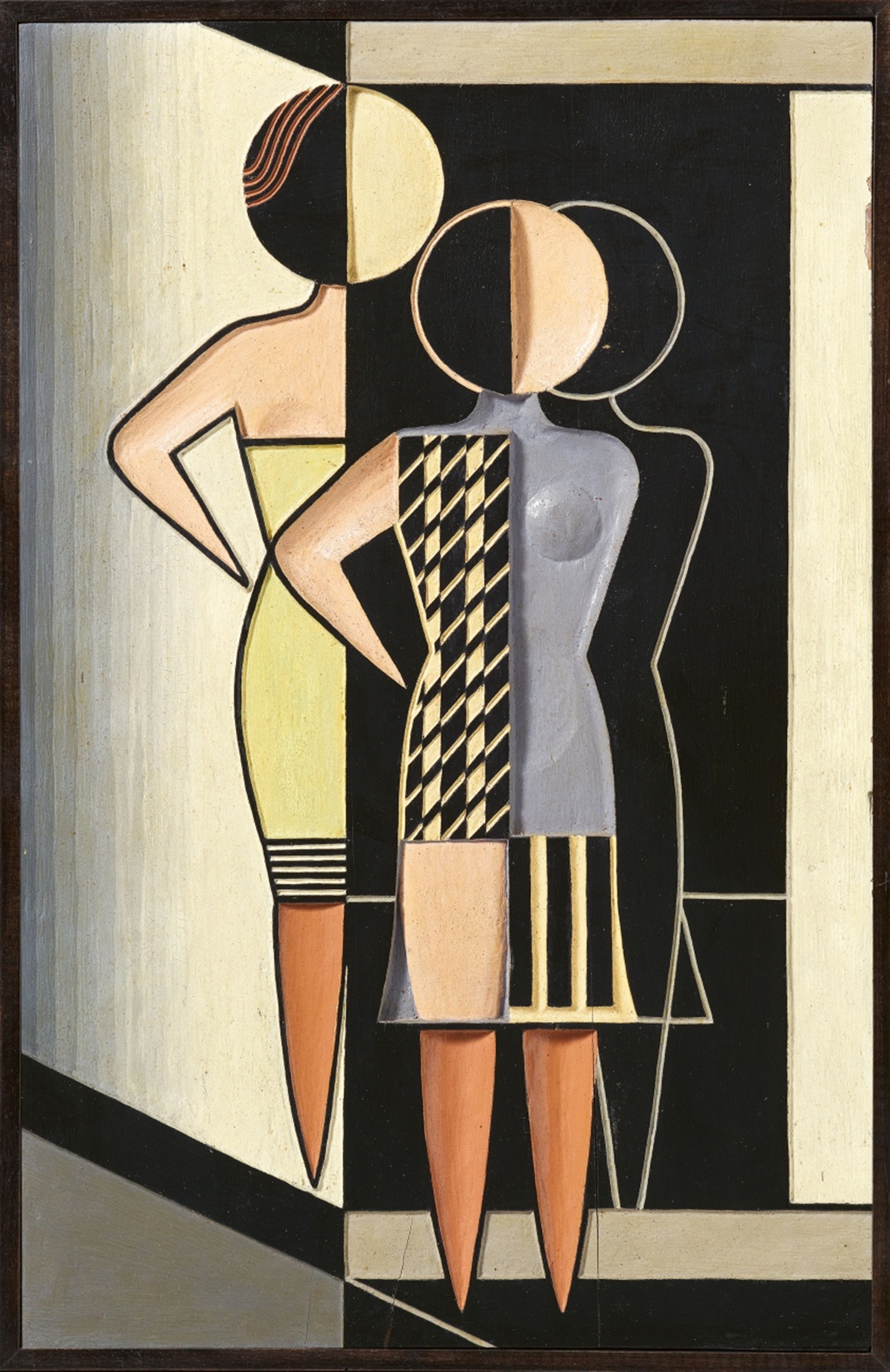 Artwork by Gerd Arntz, Spiegel, Made of Painted printing block