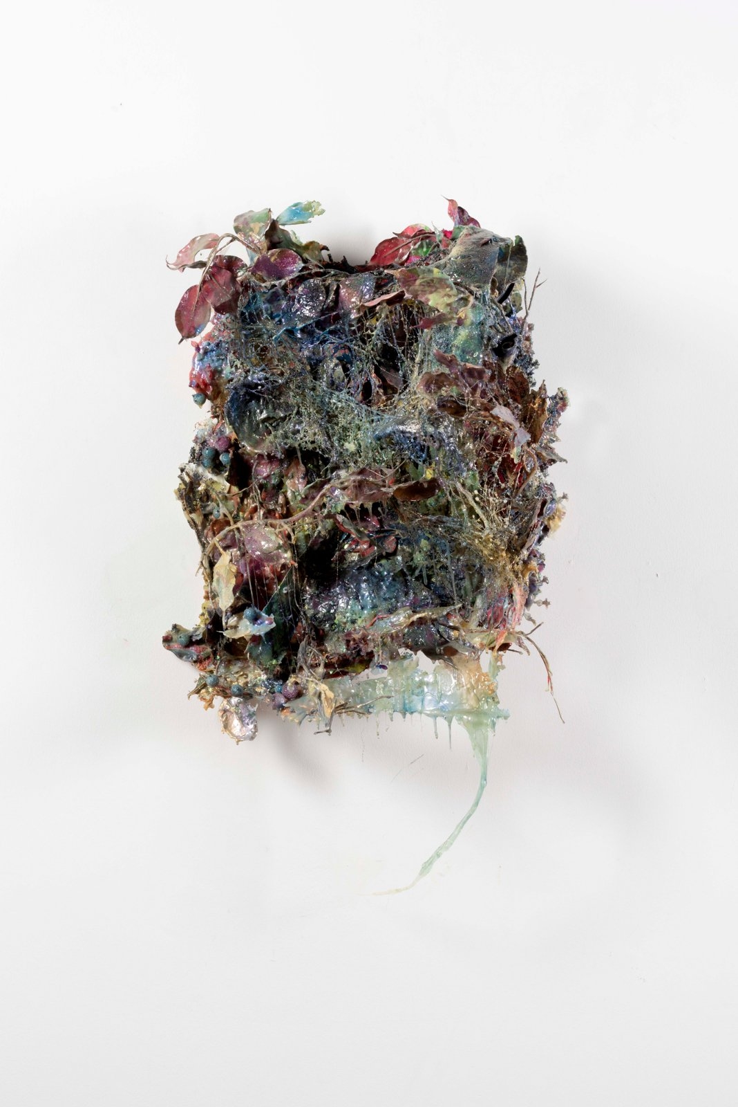 Artwork by Cristina Lei Rodriguez, In the Forest (Blue), Made of Mixed media