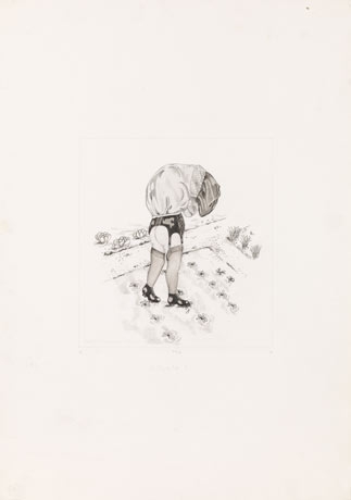 Artwork by Birgit Jurgenssen, Untitled, Made of mixed media on paper