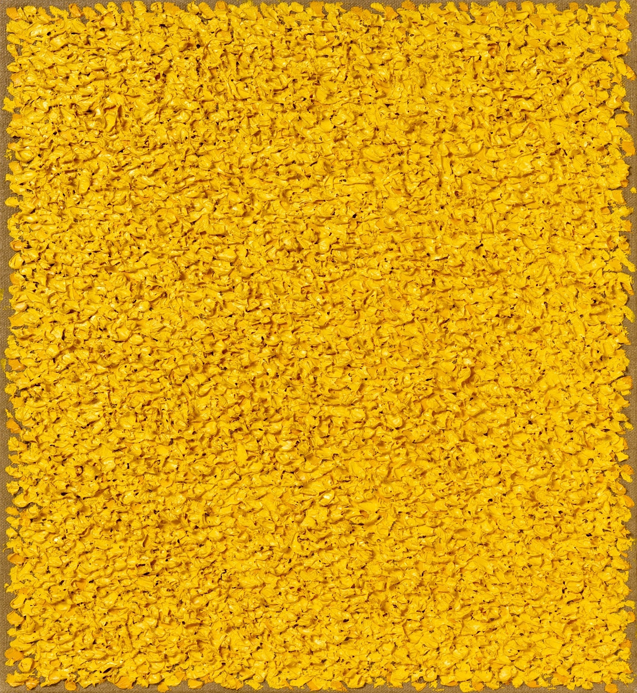 Artwork by Kuno Gonschior, Gelb, Made of Oil and acrylic on canvas