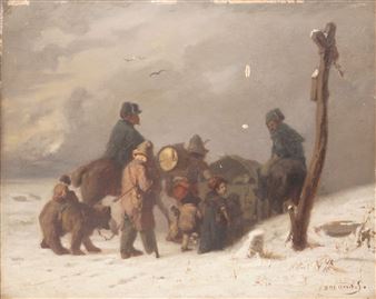 Les saltimbanques reconduits à la frontière - Durand Seay