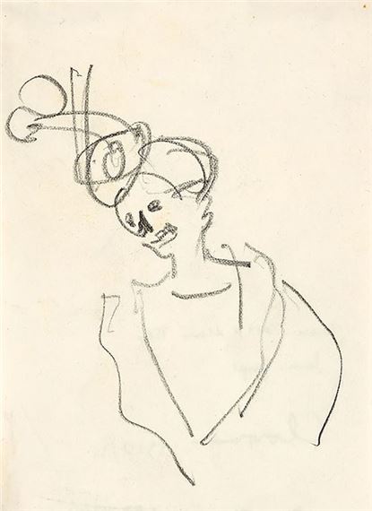Clown by Ernst Ludwig Kirchner, circa 1910 / 1911