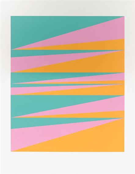 Max Bill | Variation in drei Farben (1974) | MutualArt