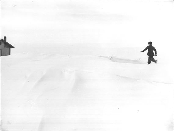 2 Works: Untitled; January by Gualberto Davolio Marani