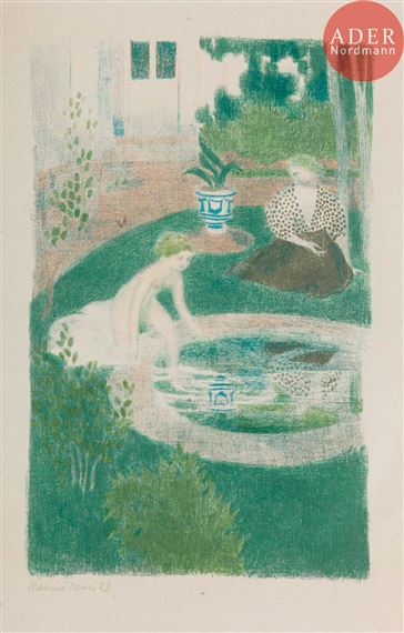 Le Reflet dans la Fontaine by Maurice Denis, 1897