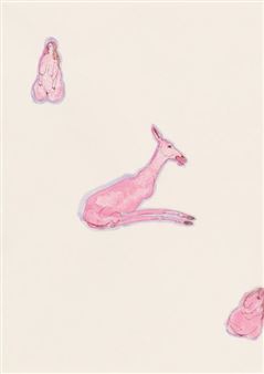 Konvolut von vier Zeichnungen - Saskia Niehaus