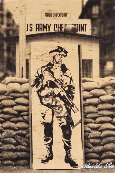 Blek Le Rat | Checkpoint Charlie | MutualArt