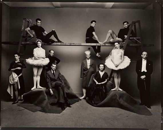 Ballet Theatre, New York, November 21 by Irving Penn, 1974