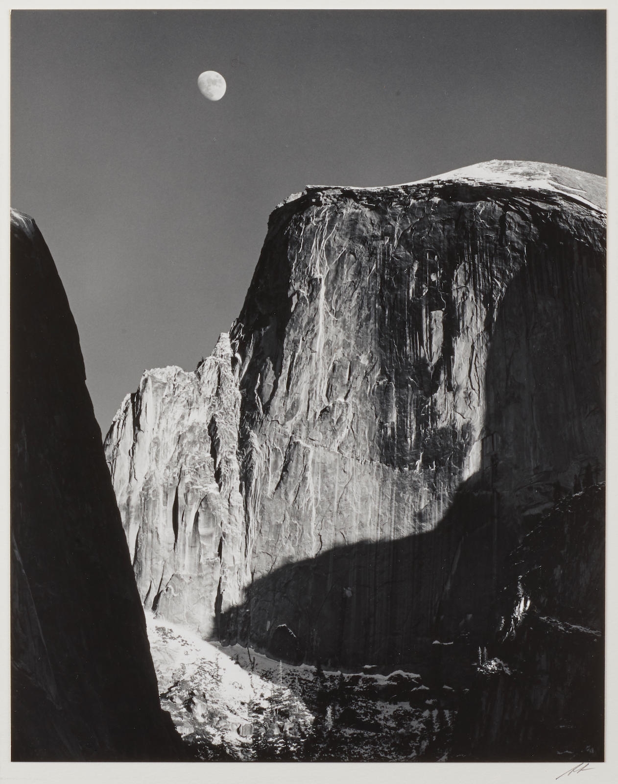 Tirage Photo Ansel Adams 'Oak Tree, Snowstorm' - Édition Limitée Signée Alan Ross