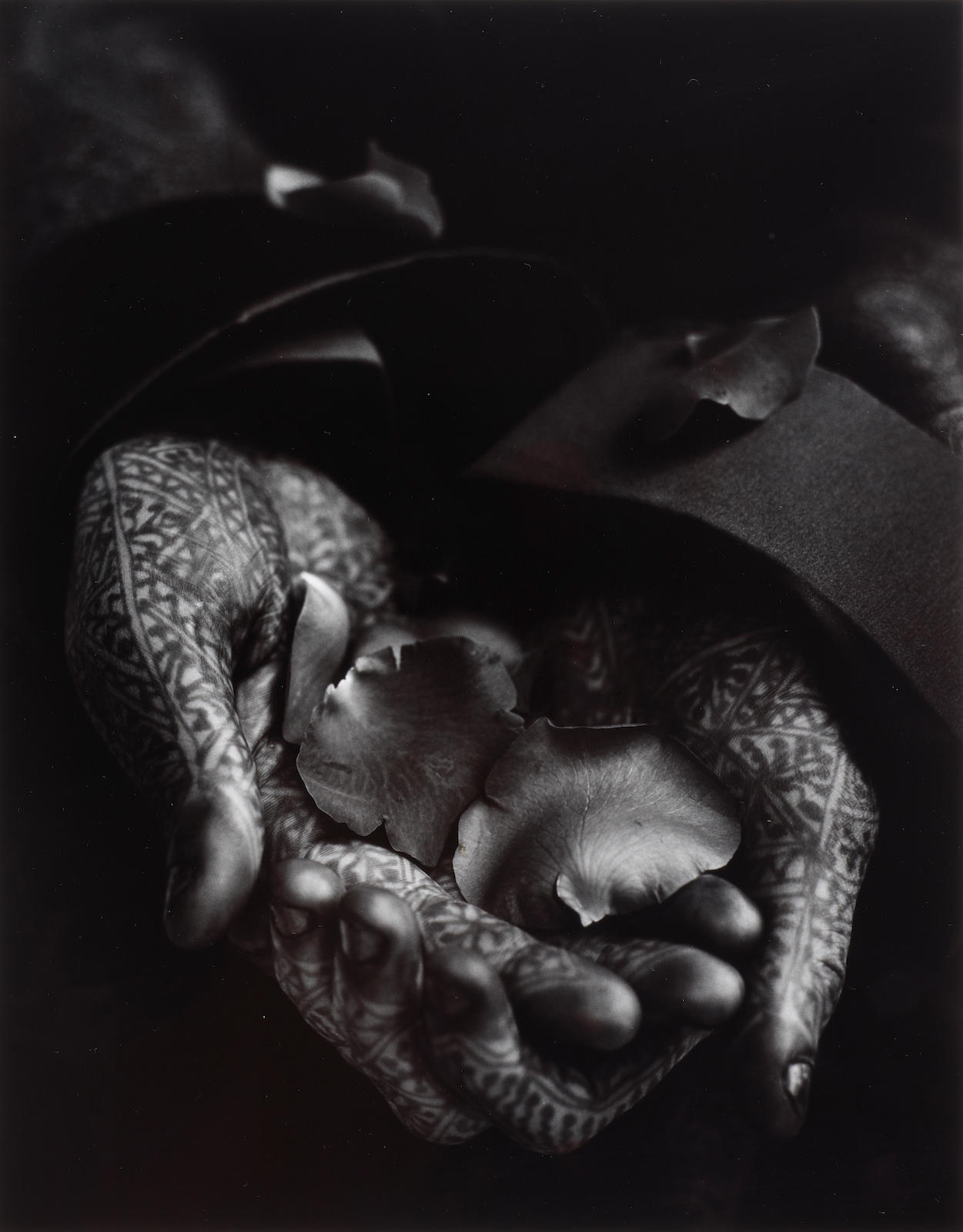 Artwork by Albert Watson, Flower Seller, Maroc, Made of Gelatin silver print