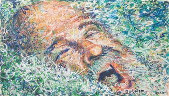 Drawing for Ikarus - Robert Carston Arneson