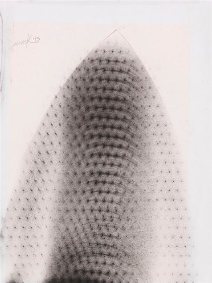 Ohne Titel by Heinz Mack, 1973