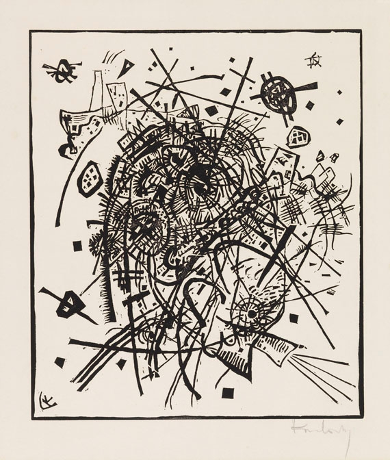 Kleine Welten VIII by Wassily Kandinsky, 1922