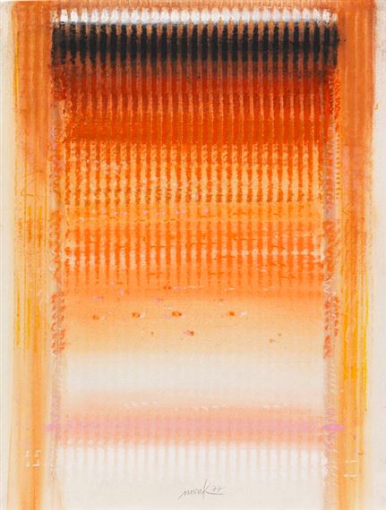 Ohne Titel by Heinz Mack, 1977