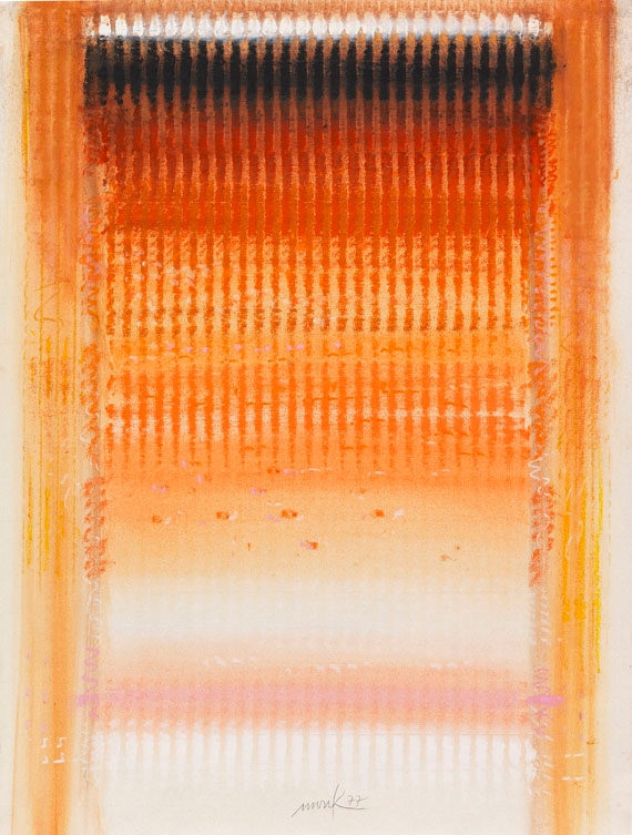 Artwork by Heinz Mack, Ohne Titel, Made of Mixed media