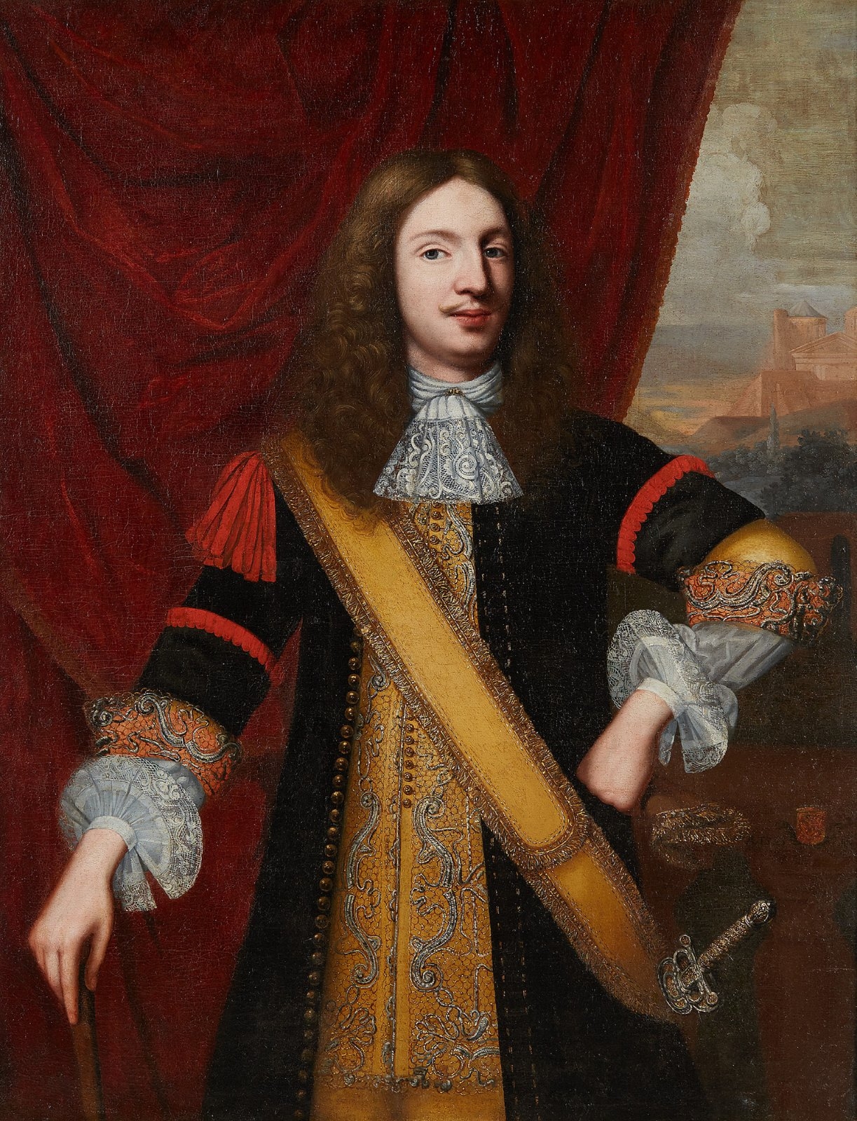 Jan van de Reyn Portrait autrefois dit de François Auguste marquis de
