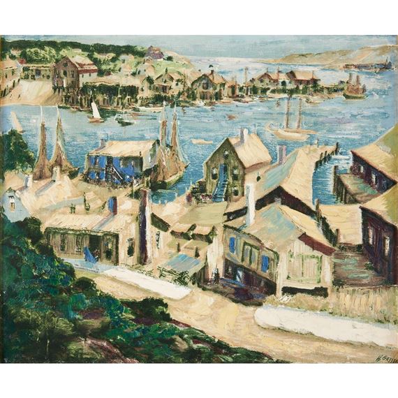 GLOUCESTER HARBOR by Henry Martin Gasser
