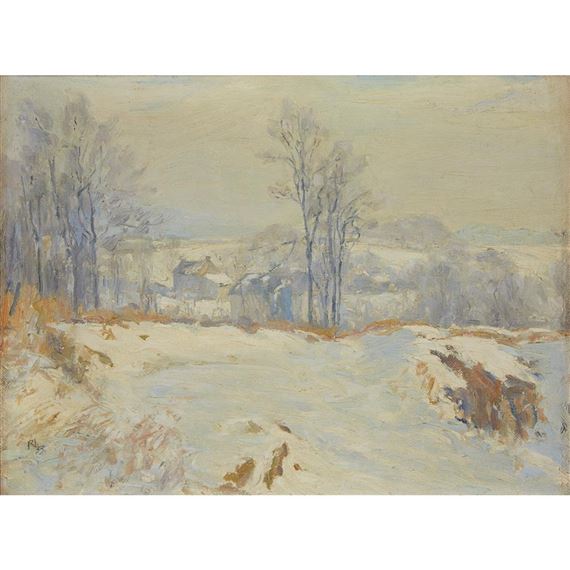 SILVERY MORNING by Roy Cleveland Nuse, 1933