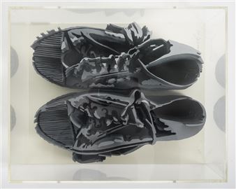 2 Works: Photo Montages: Trainers - A Visual - Klaus Kammerichs