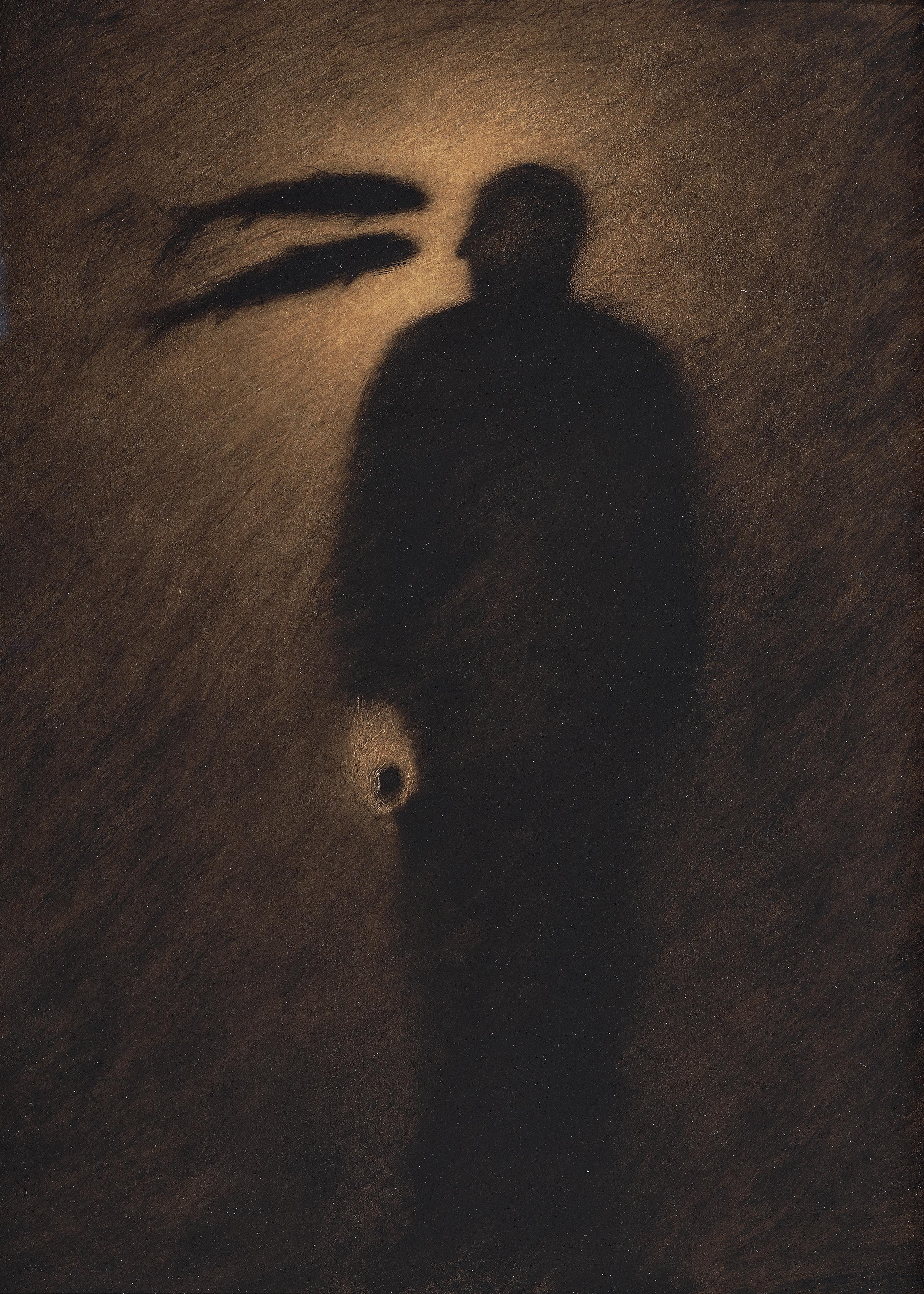 Artwork by Franco Rasma, More Light, Made of Mixed technique on paper on panel