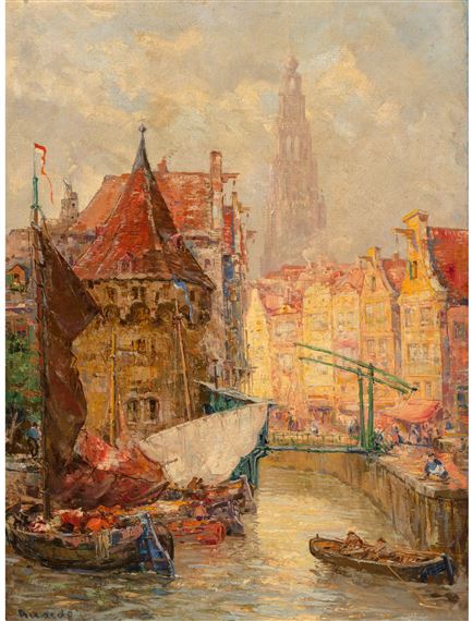 Along the Canal by V. Ricardo