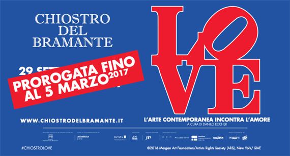 Love: Contemporary Art Meets Amour - Chiostro del Bramante