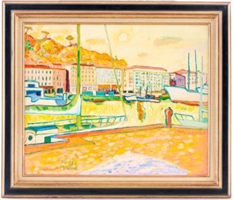 Le port de Nice - Pierre Morand