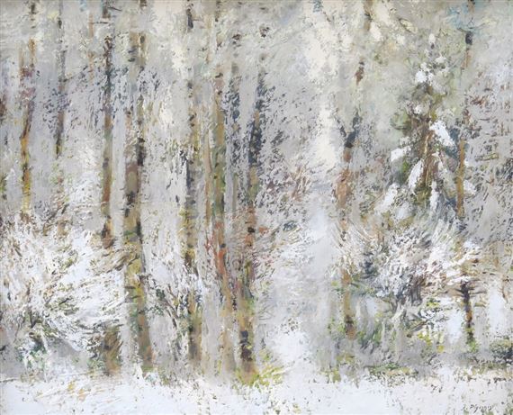 First snow whiteness by Jazeps Pigoznis, 1998