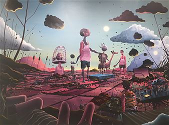 Simon Fensholm’s Expressive, Uninhibited Scenes