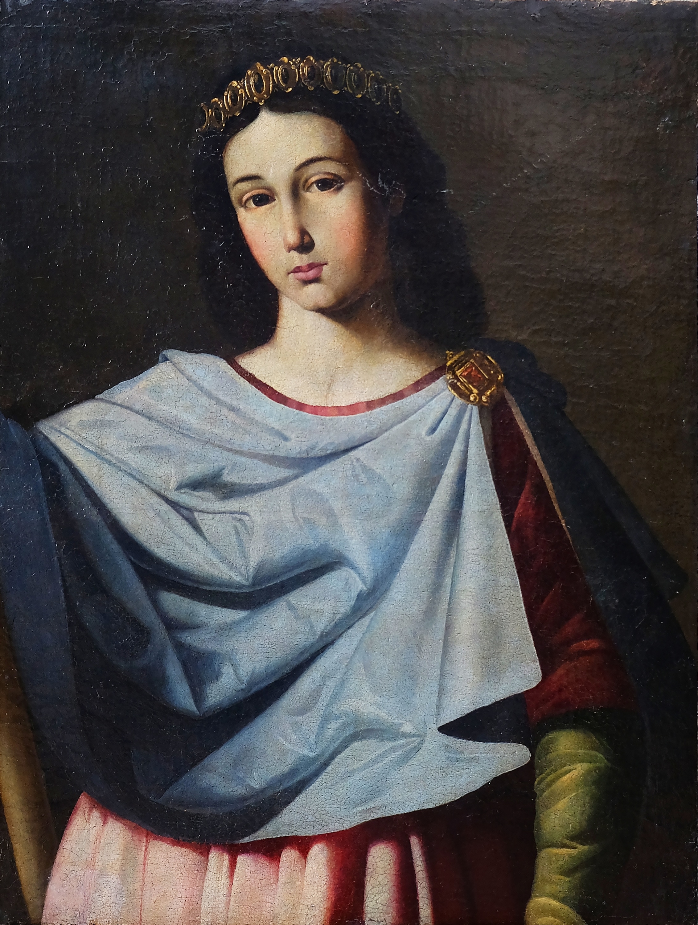 Artwork by Francisco de Zurbarán, Saint Eulalia, Made of Oil on canvas