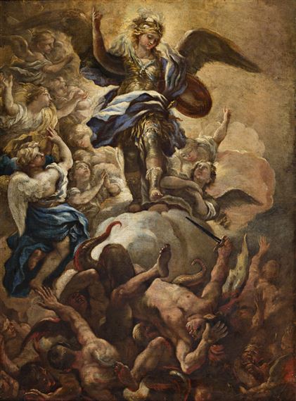 Luca Giordano | Saint Michael the Archangel | MutualArt
