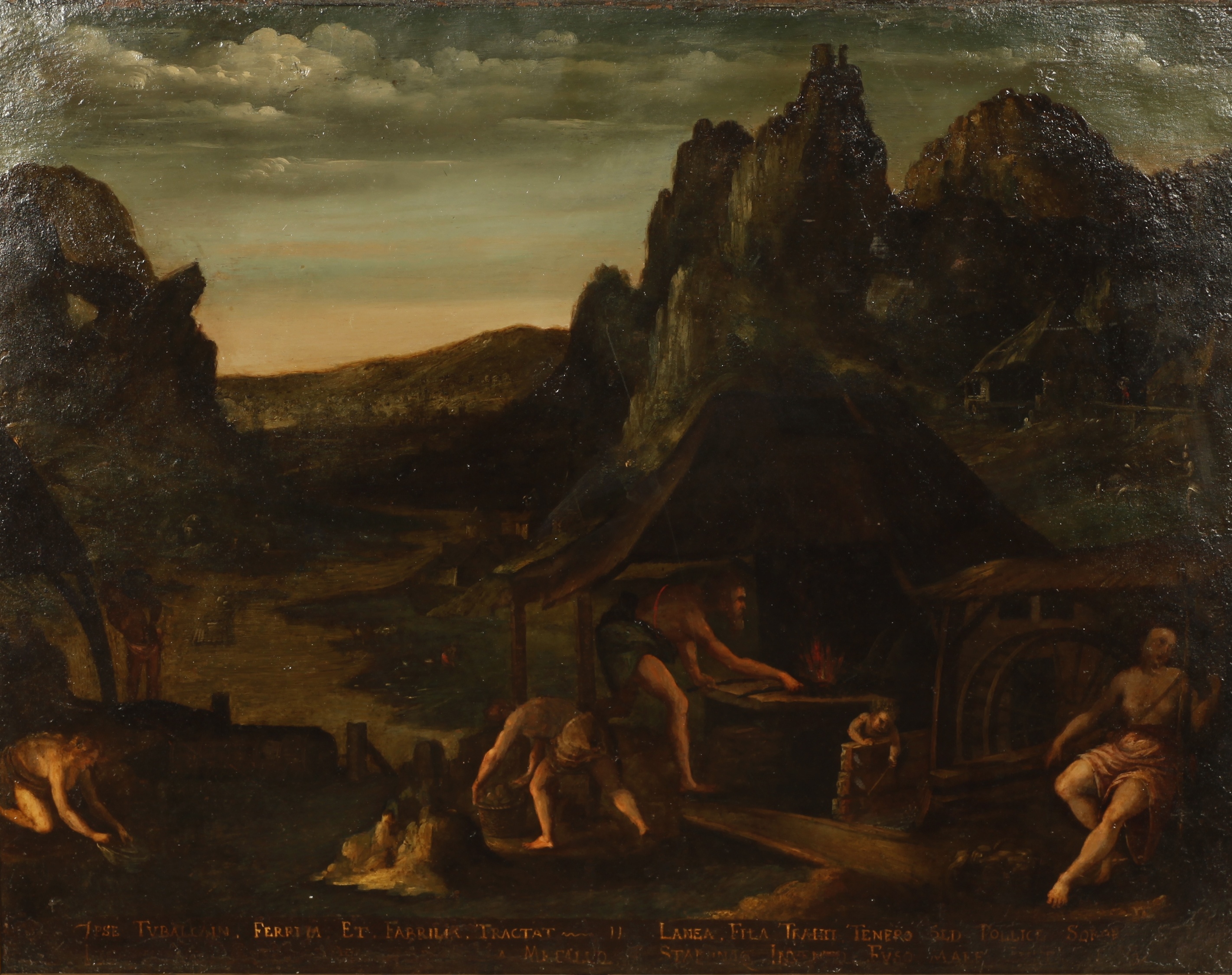 Flemish School 17th Century | The first works of Adam and Eve | MutualArt