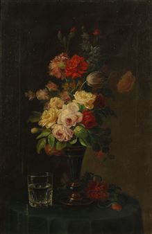 Flowers vase - Augusto Ramel