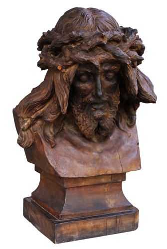 Bust Of Christ by Graciano T. Nepomuceno, 1962