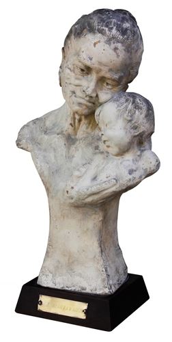 Bust Of A Woman And Child