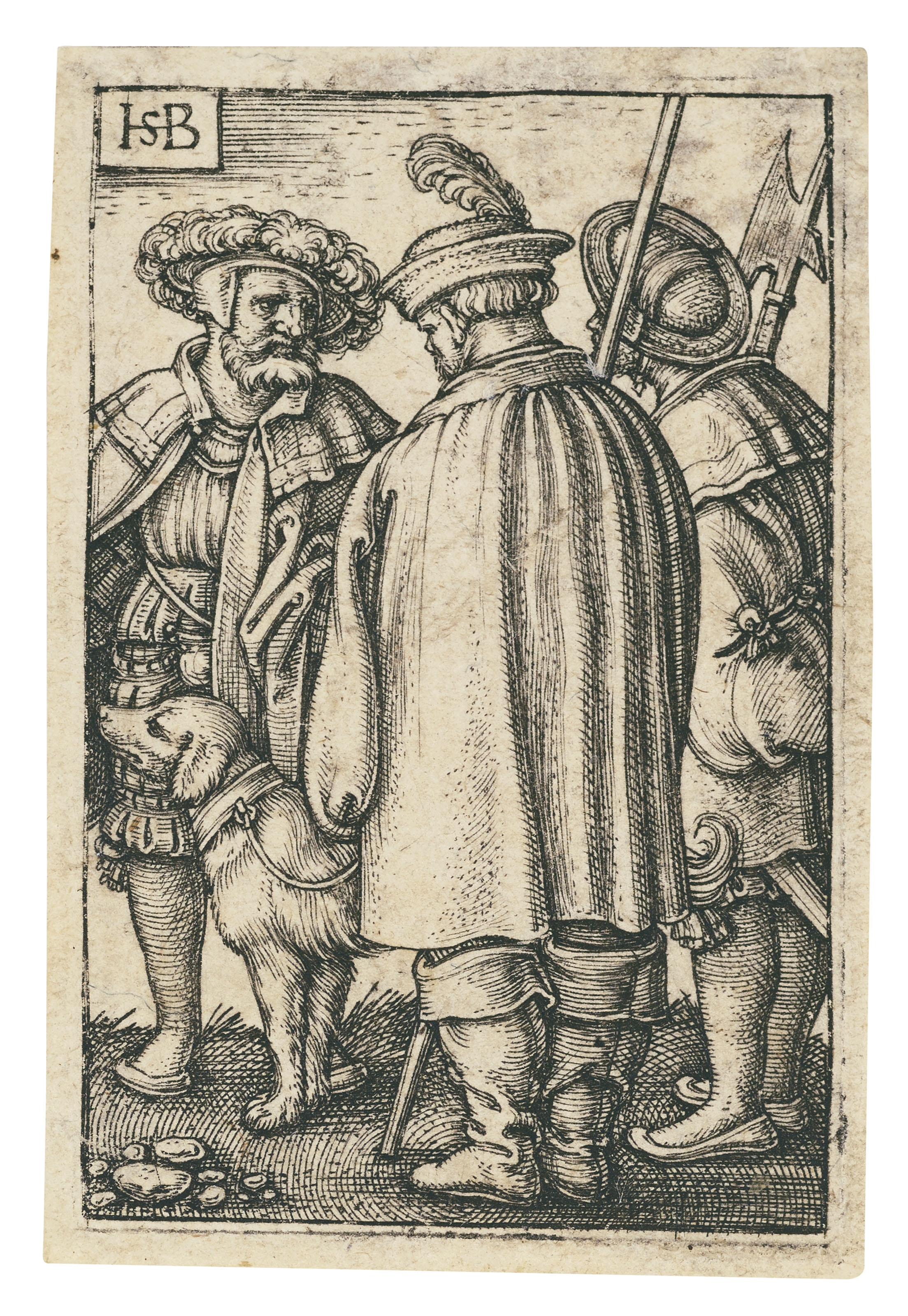 Standard-Bearer by Hans Sebald Beham, 1526-1537
