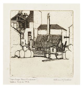 Copenhagen Place, Limehouse - William Martin Larkins