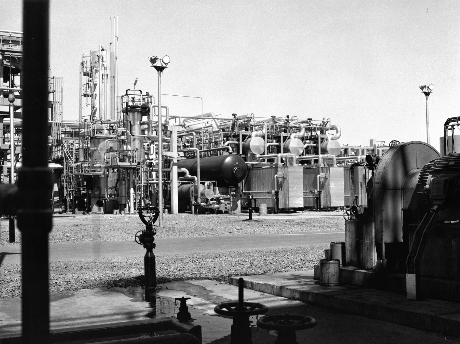 Wolfgang Sievers Mobil Lube Oil Refinery (1976) MutualArt