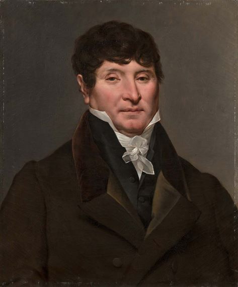 Portrait de Jean-Pierre Duny d'Aignerville, calvados by Merry-Joseph Blondel