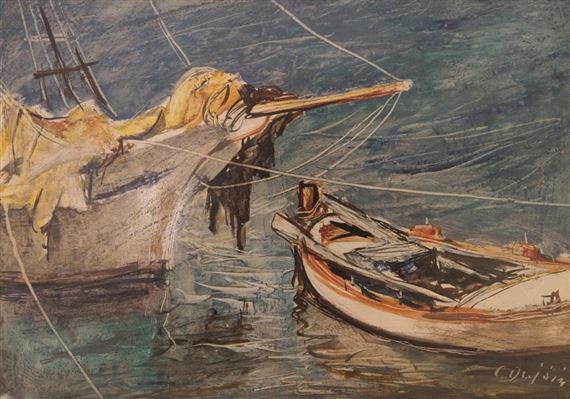 Two Boats by Cata Dujšin