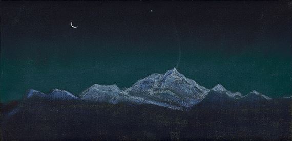 Himalayas, Sikkim by Nicholas Roerich, circa 1928 - 1929